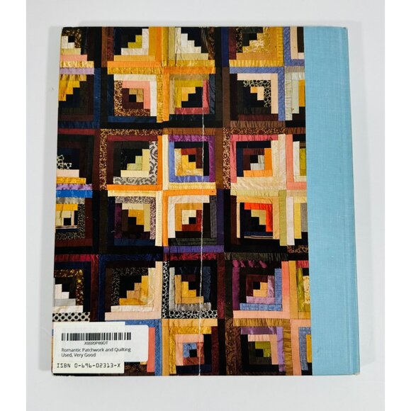 Romantic Patchwork & Quilting By Ciba Vaughan Hardcover 1989 Sewing & Craft Book - Picture 2 of 16